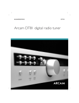 Arcam DiVA DT81 DAB Tuner User manual