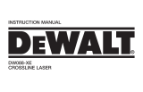 DeWalt DW088-XE User manual