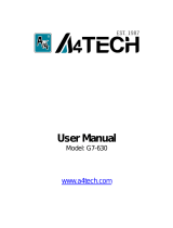 A4Tech G7-630 User manual