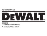 DeWalt DC629-XE User manual