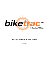 Road Angel Bike Trac User manual