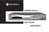 Yamaha DSR-500 User manual