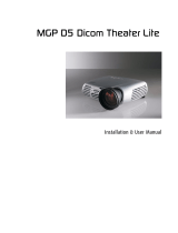 Barco MGP D5 User manual