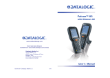 Datalogic FalconX3 00A0HP-2N0-CEU1 User manual