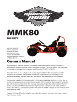 Monster Moto MM-K80BR User guide