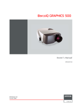 Barco iQ G350 User manual