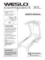 Weslo compact XL User manual