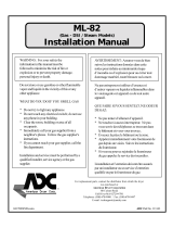 ADC ML-78 Installation guide