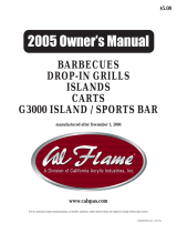 Cal Flame Master Chef MC700 User manual