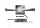 Blaupunkt ACD 9850 Owner's manual