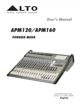 Alto APM 120 User manual