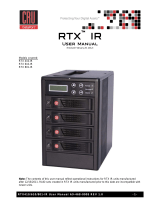 CRU Dataport RTX 610-IR User manual