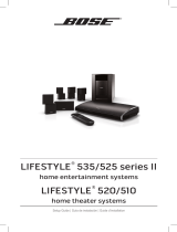 Bose Lifestyle 3 User manual
