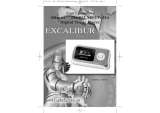 Excalibur electronic 256 User manual