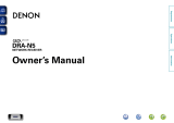Denon DRA-37 Owner's manual