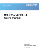 COBHAM Solo2 User manual