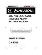 Emerson CK5028 User manual
