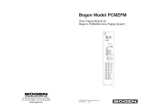 Bogen PCMTIM User manual