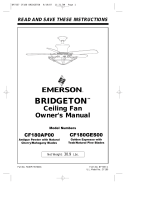 Emerson BRIDGETON CF180AP00 User manual