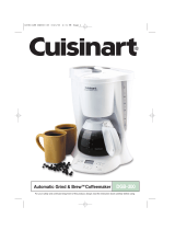 Cuisinart DGB-300 User manual