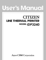 CBM iDP3240 User manual