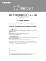 Yamaha CLP-370 Owner's manual