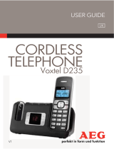 AEG Voxtel D235 Owner's manual