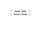 Merlin MERLIN 2000 User manual
