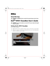 Dell AY511 Soundbar User manual