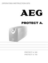 AEG 700 D User manual