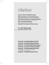 Clarion CZ301 Owner's manual