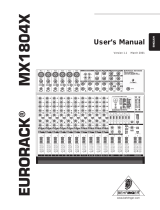 Behringer SRC2000 User manual