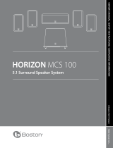 Boston Horizon MCS 90 User manual