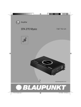 Blaupunkt GTA 270 MYSTIC SERIES Owner's manual