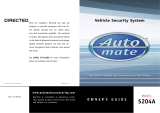 Automate 5204A Owner's manual