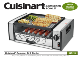 Cuisinart Compact Grill Centro GC-15 User manual