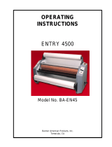 Banner American ENTRY 4500 User manual