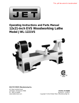 JET JWL-1221VS User manual