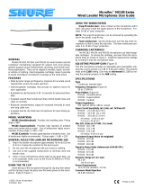 Shure Microflex MX100 Series Owner's manual
