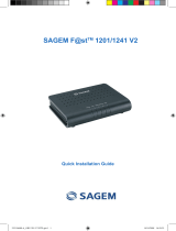 Sagem FAST 1201 V2 Owner's manual