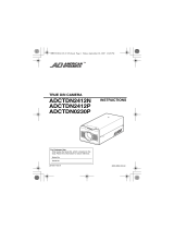 American Dynamics ADCTDN2412N User manual