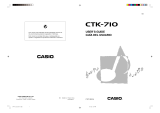 Casio CTK-710 User manual