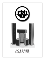 RBH Sound AC Series Speakers Owner's manual