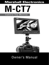Marshall Electronics M-LCD7-HDMI-B-CE6 User manual