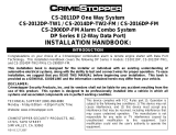 CrimeStopper CS-2012DP-TW1 User manual