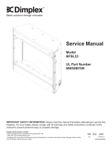 Dimplex BFSL33 User manual