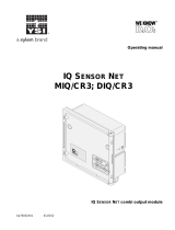YSI IQ SensorNet MIQ/CR3 and DIQ/CR3 Modules Owner's manual
