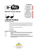 Chauvet Professional DMX-DFI 2.0 User manual