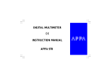 APPA 97 II Owner's manual