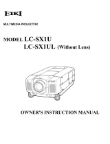 Eiki LC-SXIUL User manual